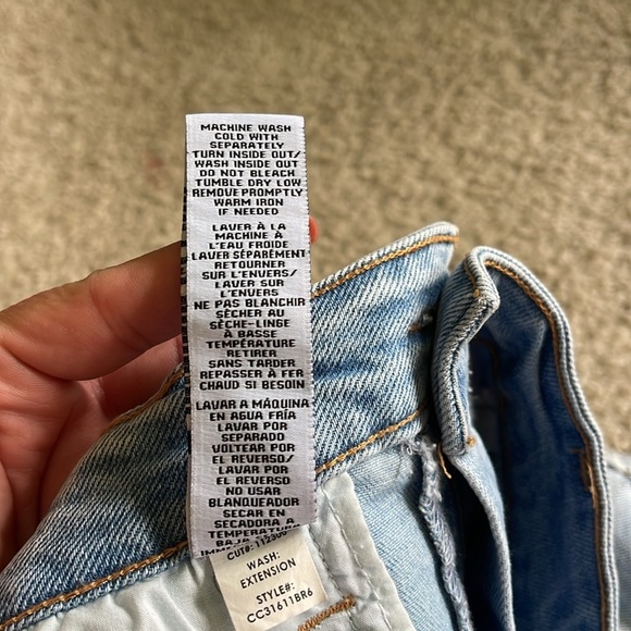 RE generation by Celebrity Pink Jean shorts - Picture 6 of 7